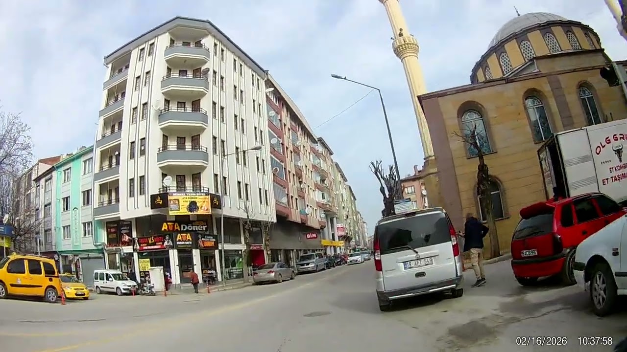 316 Çorum Bisiklet Turu  Osmancık caddesi