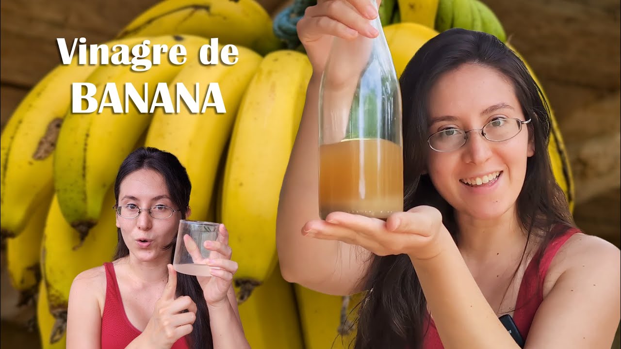 🍌 Beneficios del VINAGRE DE GUINEO | Proceso Super Fácil