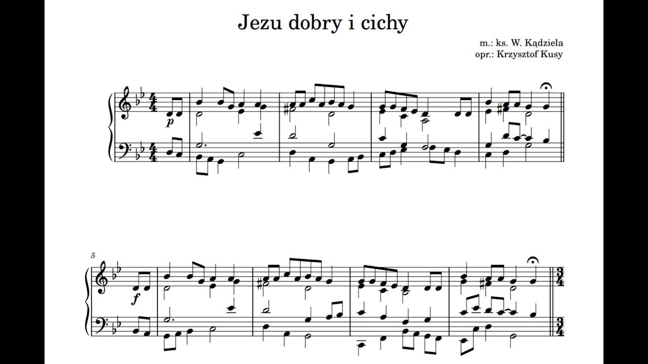 Jezu dobry i cichy