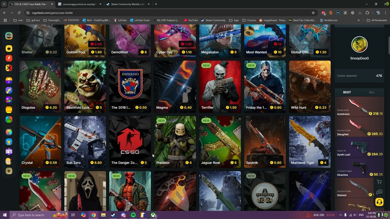 $100 to $1500 ON CSGOFAST (INSANE MAX WINS)