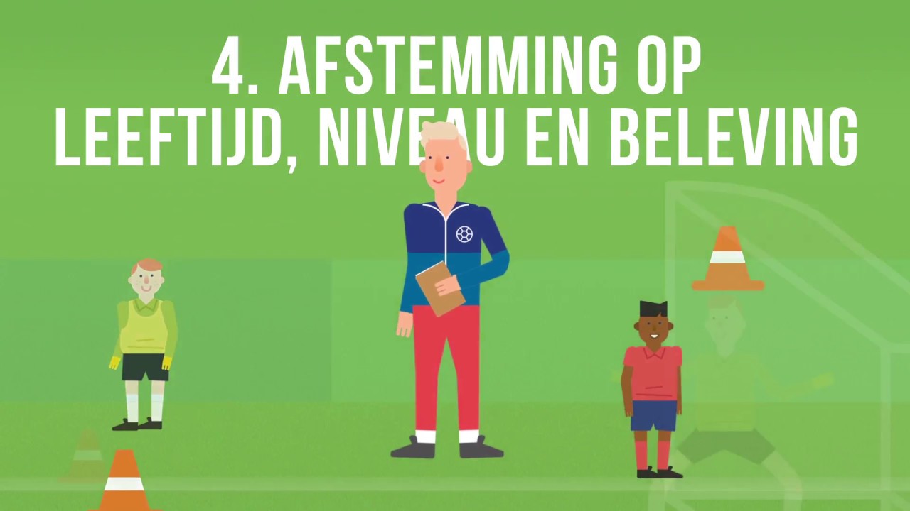 KNVB - Wat zijnde 4 gouden trainingsprincipes?