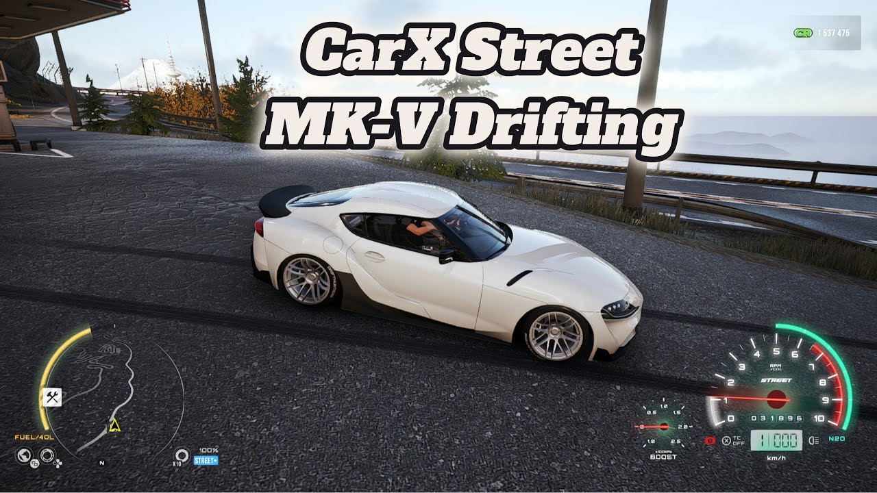 CarX Street PC - Exploring & Drifting In Toyota Supra MK5 Gameplay