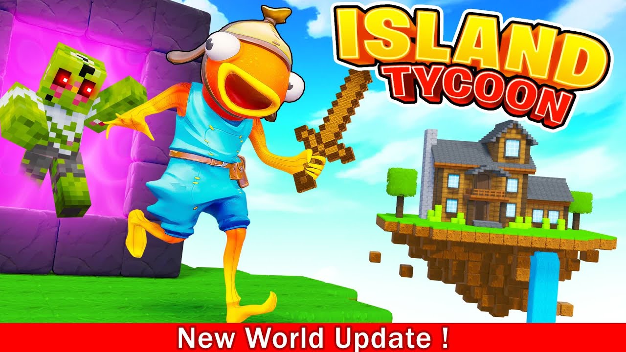 ISLAND TYCOON MAP FORTNITE CREATIVE - 10 REBIRTH PORTAL WORLD, NEW BOSS FIGHT