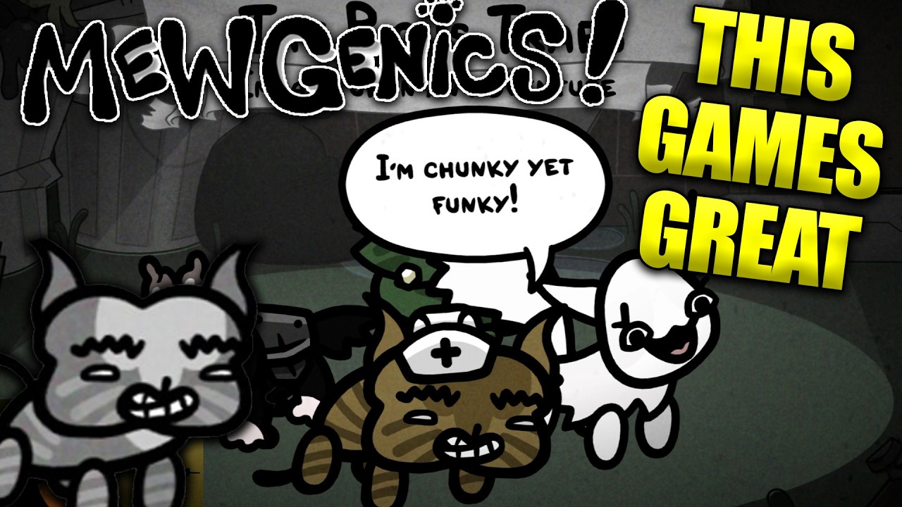 Cat Rogue Like с юмором эпохи Newgrounds от создателя Binding Of Isaac! Mewgenics — это то, что н...