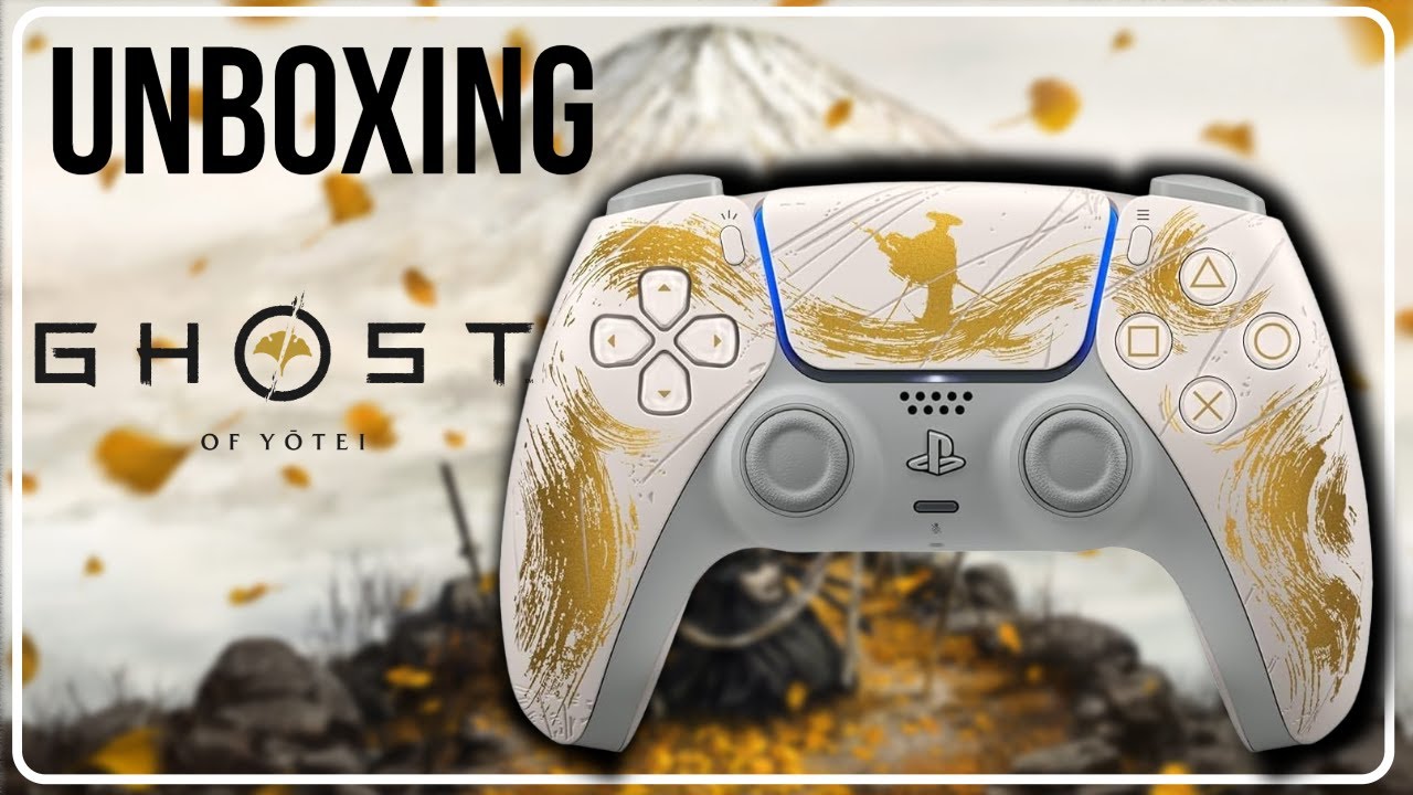 UNBOXING del DUALSENSE de GHOST OF YOTEI