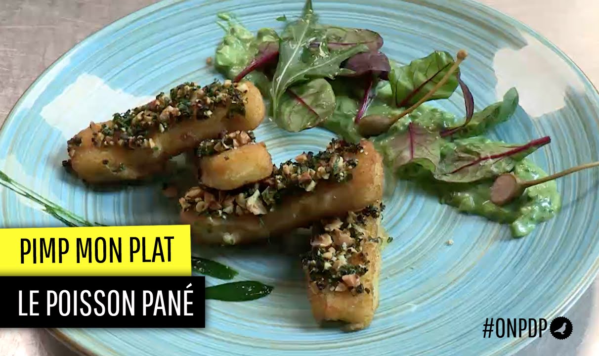 Comment faire un plat de chef avec du poisson pané ?