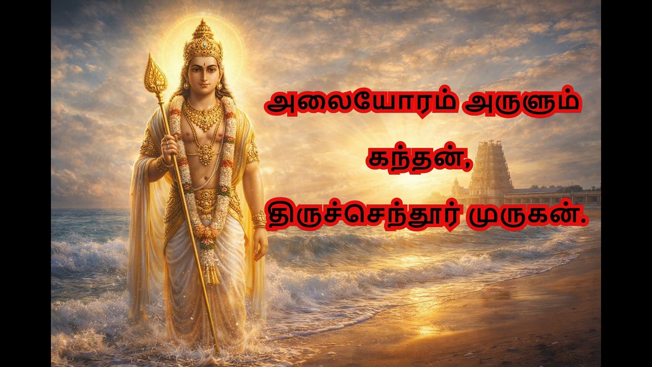 திருச்செந்தூர் கந்தன் – அமைதியும் சக்தியும். #murugan #thiruchendurmurugan