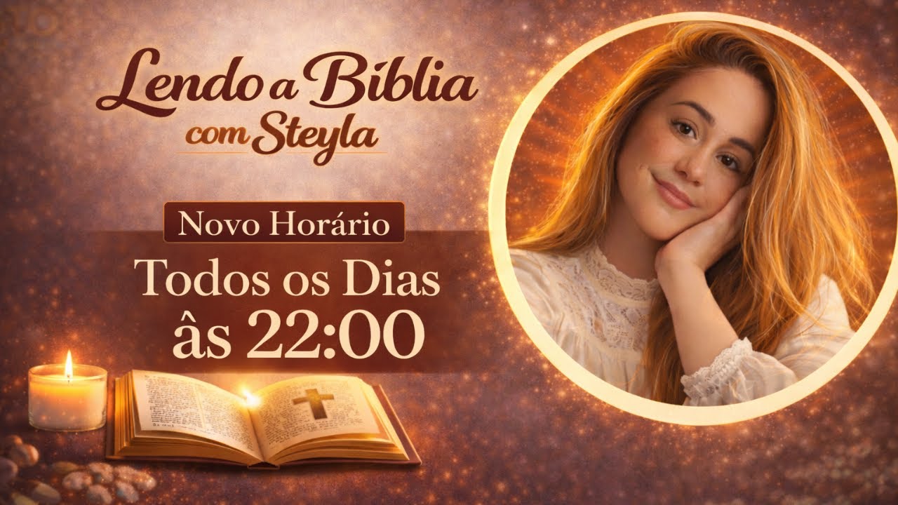 Leitura diária da Bíblia ao vivo | Lucas 11 – Lendo a Bíblia com Steyla @steylamichellecruvinel‬