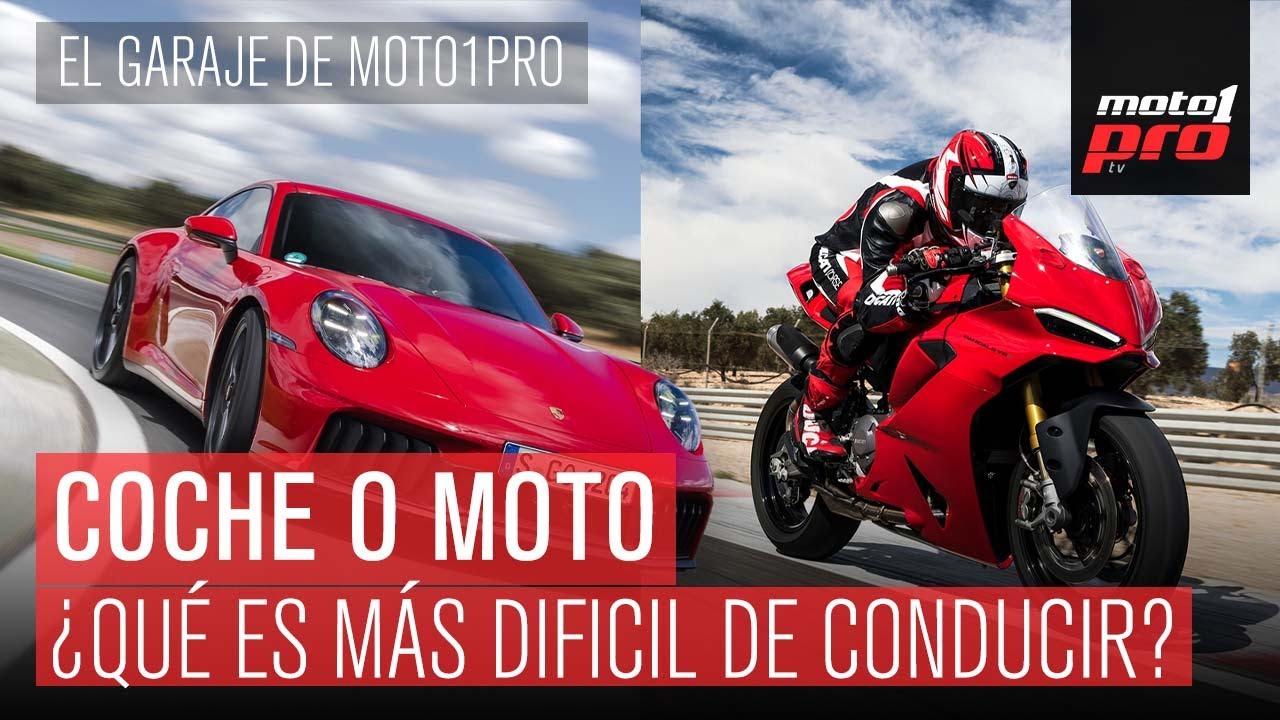 MOTO o COCHE: &iquest;Qu&eacute; es m&aacute;s dif&iacute;cil de conducir?