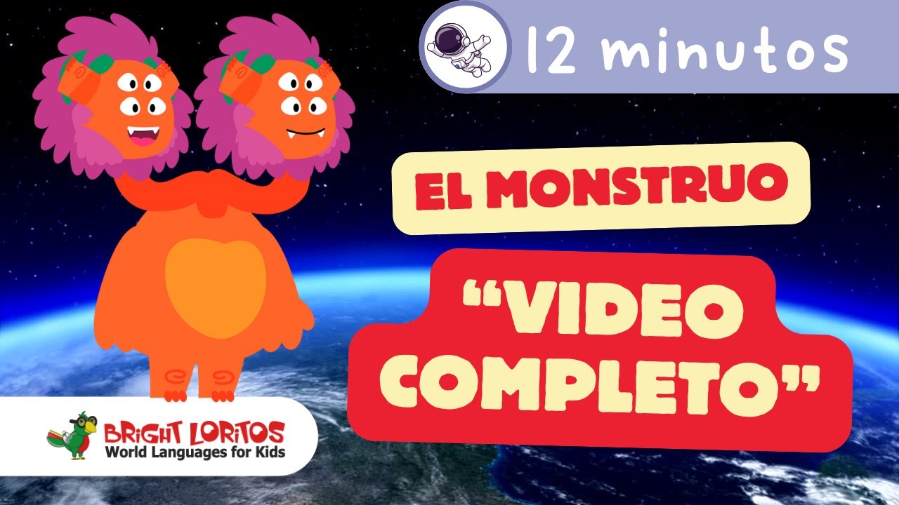Vamos a Buscar Monstruos | Canción, Cuento y Vocabulario de las Partes del Cuerpo para Niños