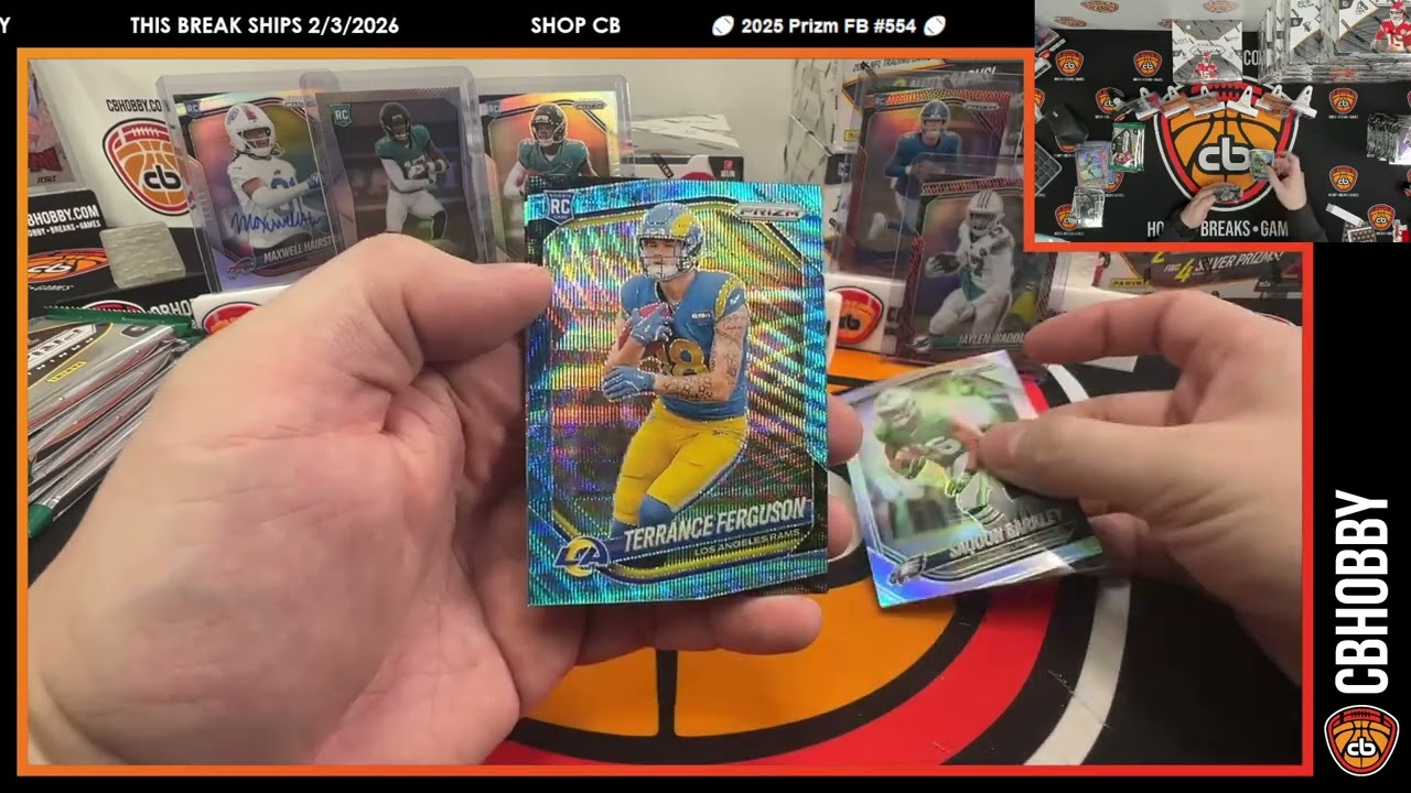 🏈 2025 Prizm FB #554 🏈