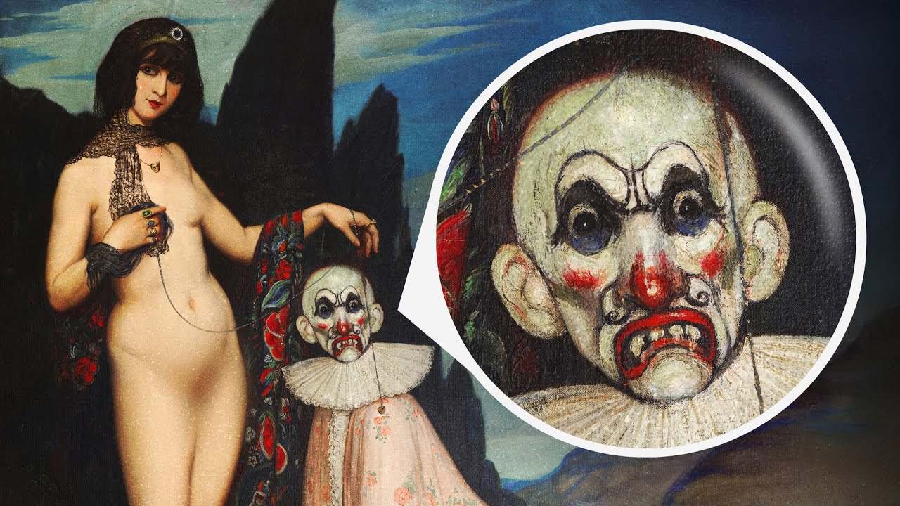 The Bizarre Story Behind This Clown Painting