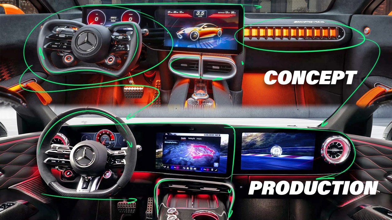 Mercedes disrespects its customers with the new AMG GT interior