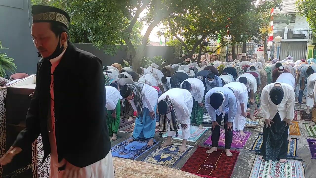 Sholat idul fitri pas covid kemarin