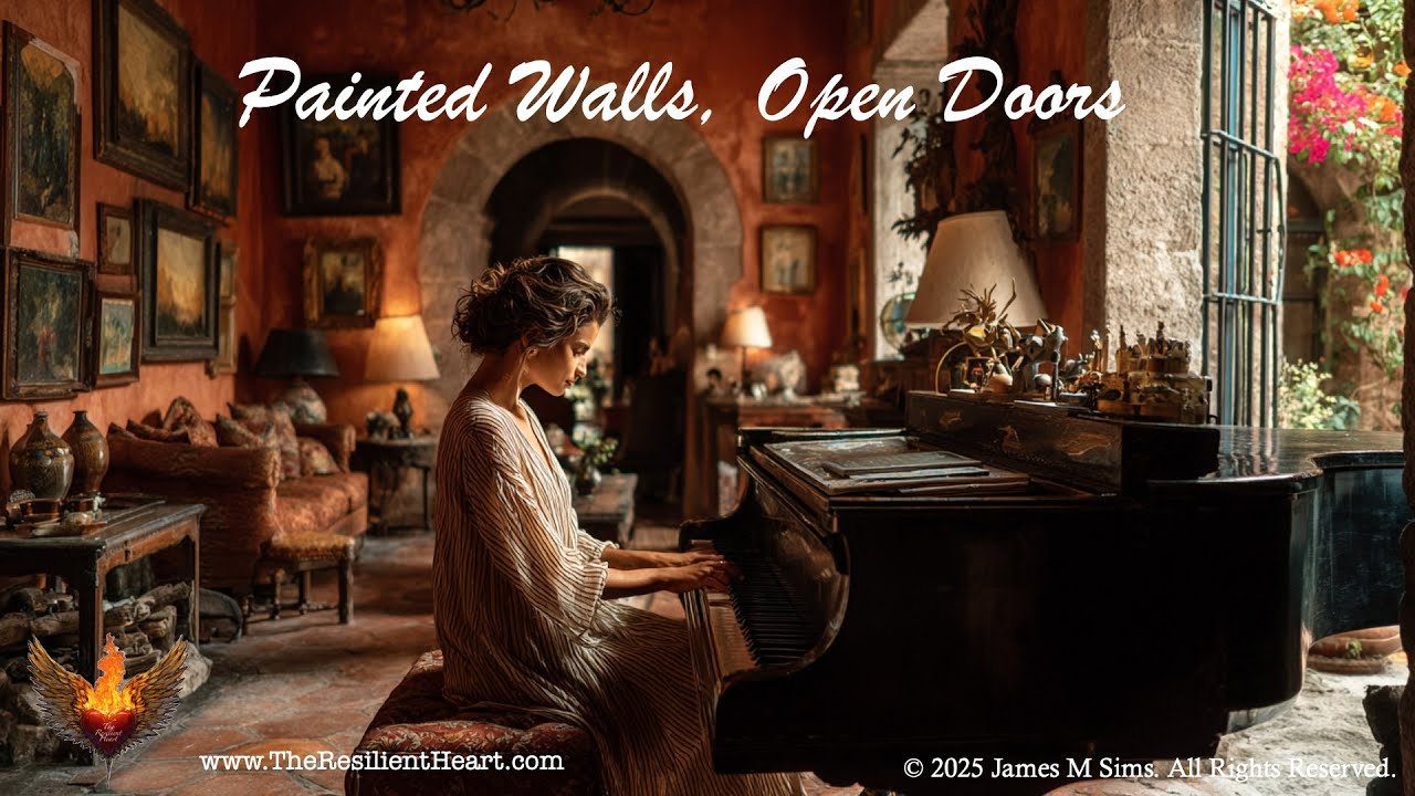 Painted Wall, Open Doors