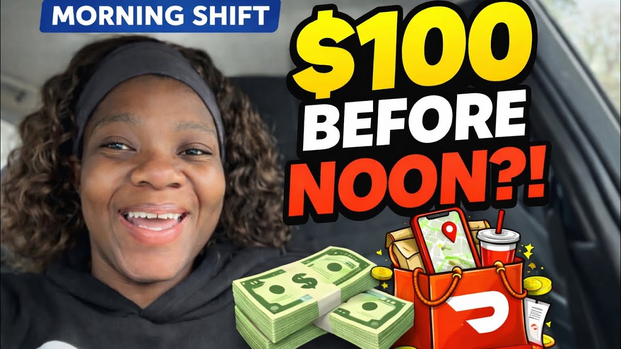 I Tried to Make $100 on DoorDash Before Noon… Here’s What Happened