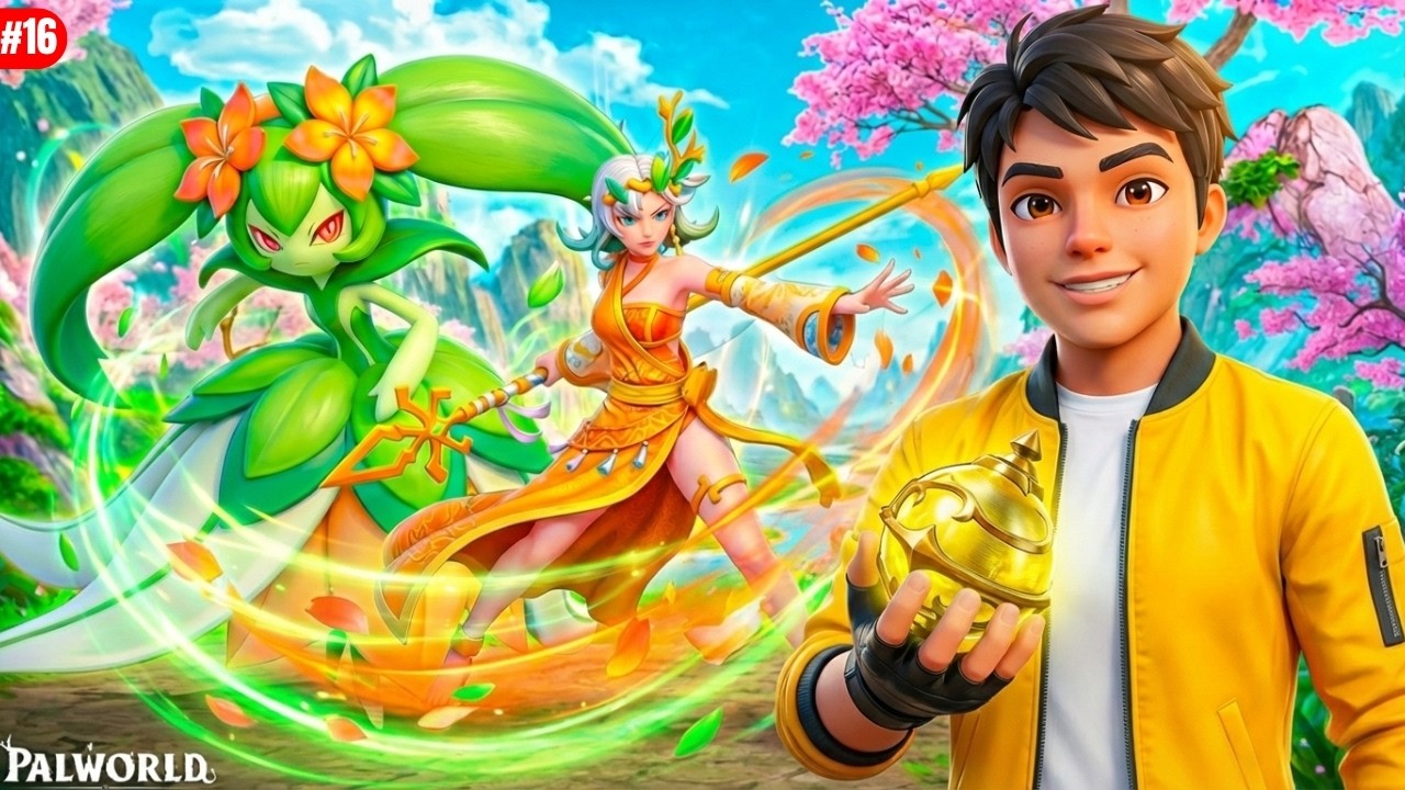 We Finally Defeated the Tower Boss Lili & Lyleen - Palworld - Part 16