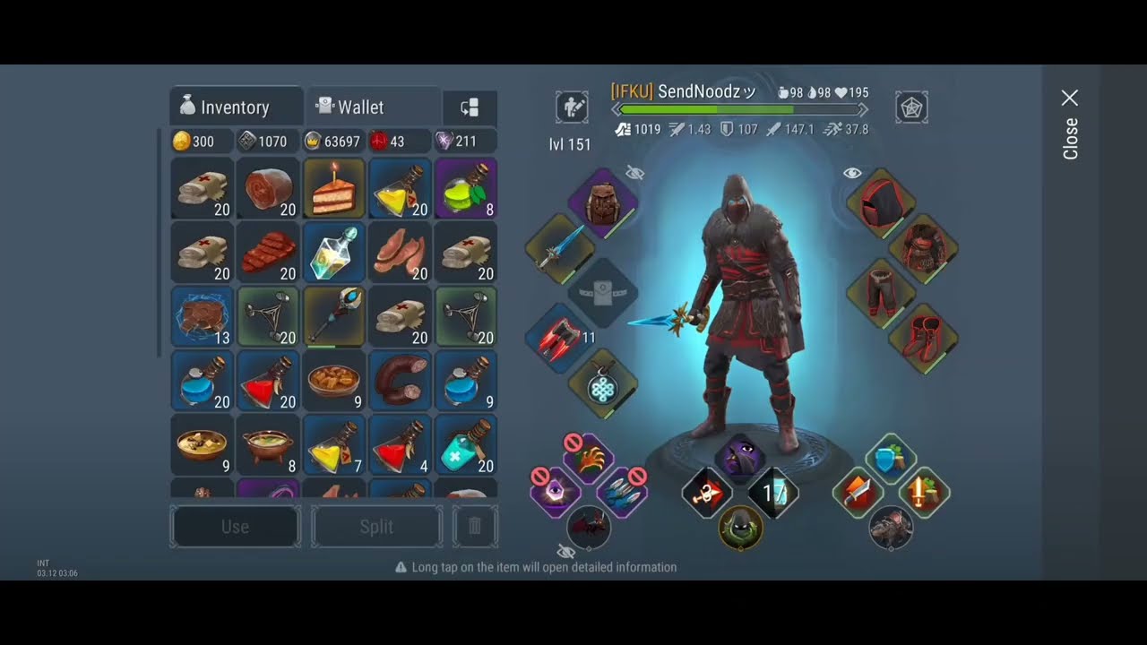 Rouge 5 🗡  PVP -Frostborn PVP