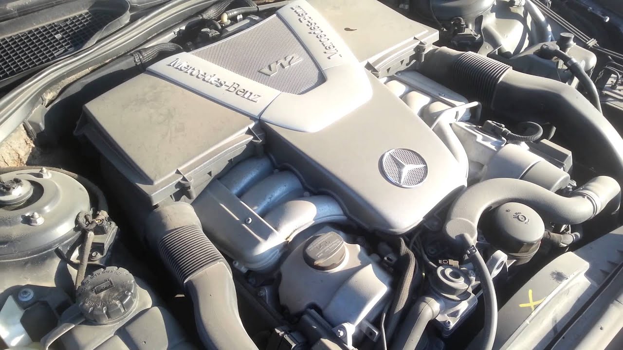 2001 MERCEDES V12 CL600 ENGINE