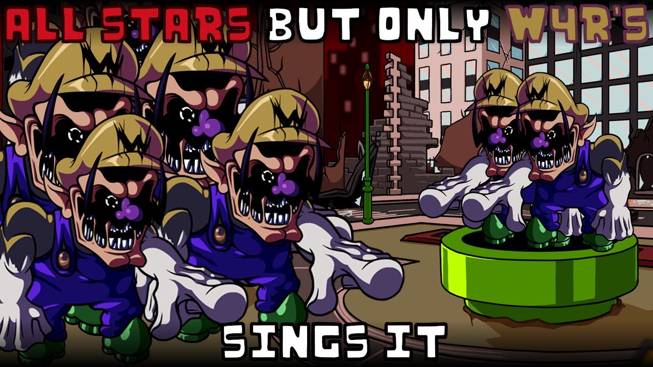 All Stars but only W4R's sings it | FNF: Mario's Madness v2 cover