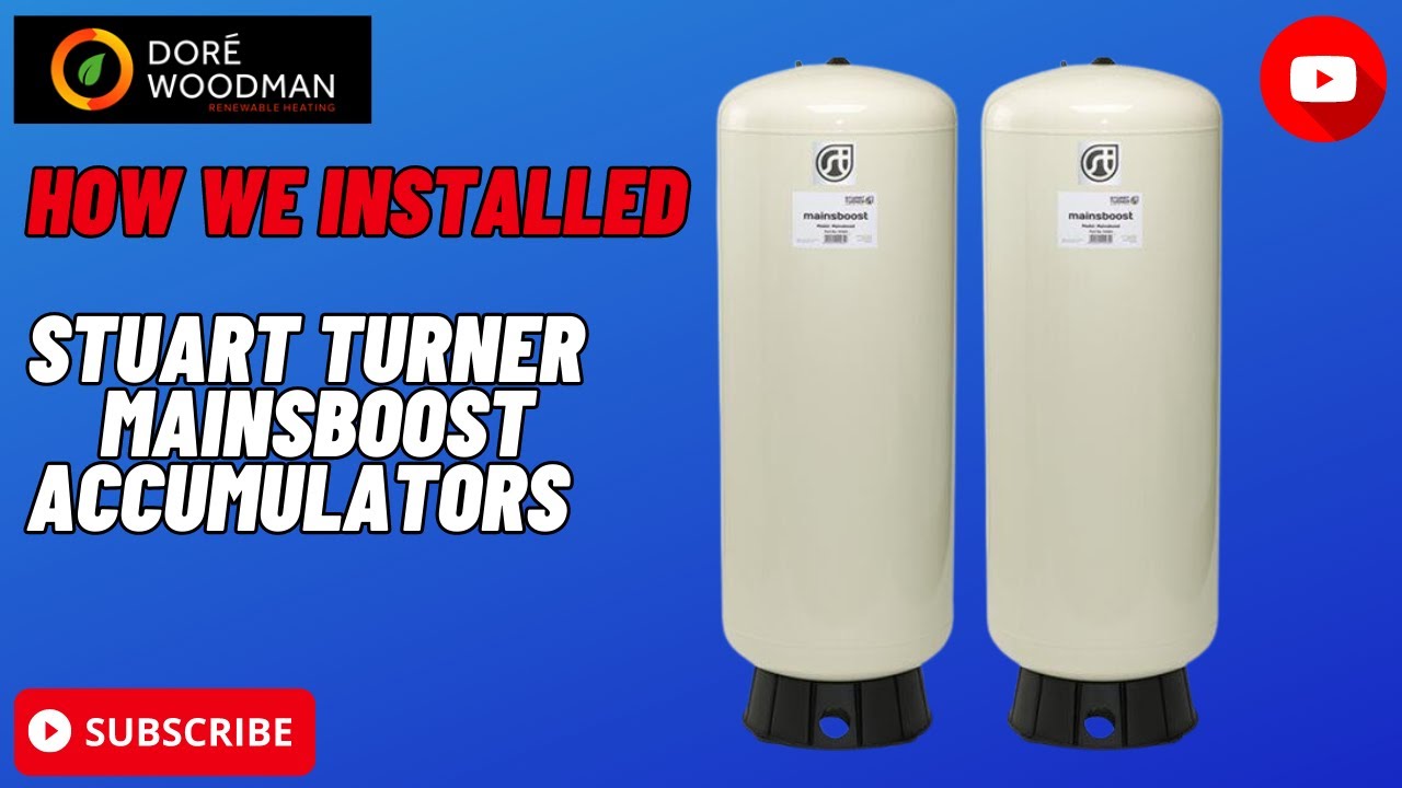 Stuart Turner Mainsboost - Maximise your water flow rates with an Accumulator