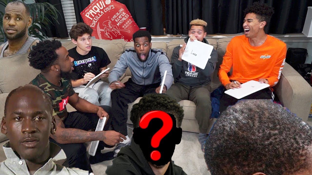 GUESS THAT NBA PLAYER HAIRLINE CHALLENGE W/ 2HYPE! WORLDS HOTTEST CHIP!