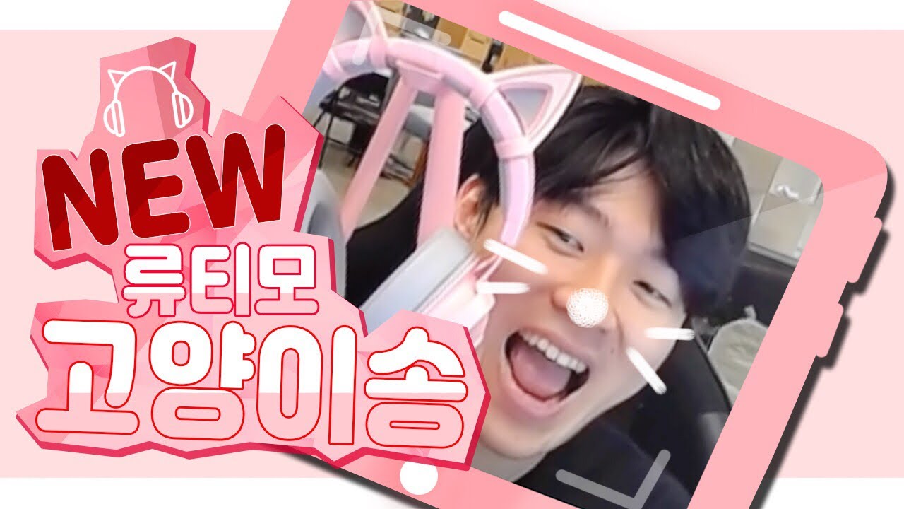 [IRL] 류티모- 고양이송 + 고양이 헤드셋 쓰고 도네 리액션 해봤습니다 ㅎ｜류제홍