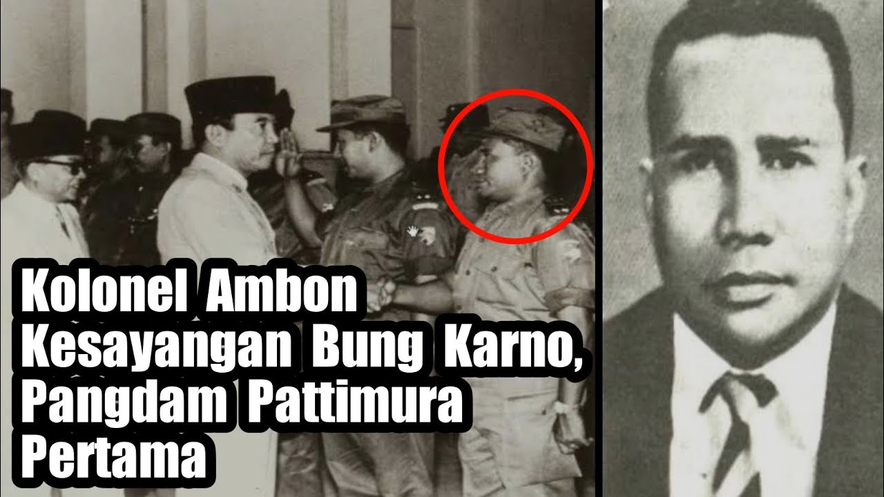 Kolonel Berdarah Ambon, Pangdam Pattimura Pertama