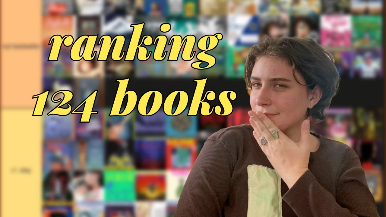 tier ranking every single book i read in 2023 (124 books!!)