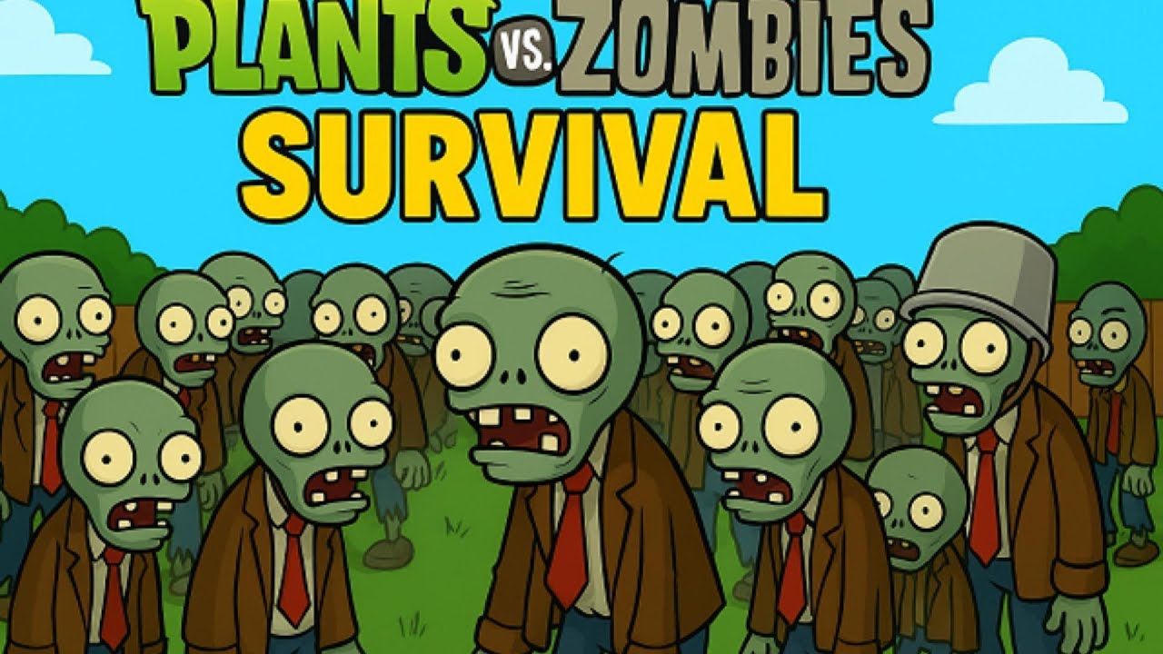 Plants vs. Zombies – Survival:Endless 33-44 Flag