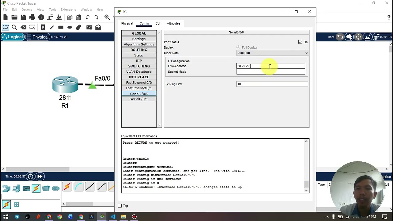ROUTING STATIC
