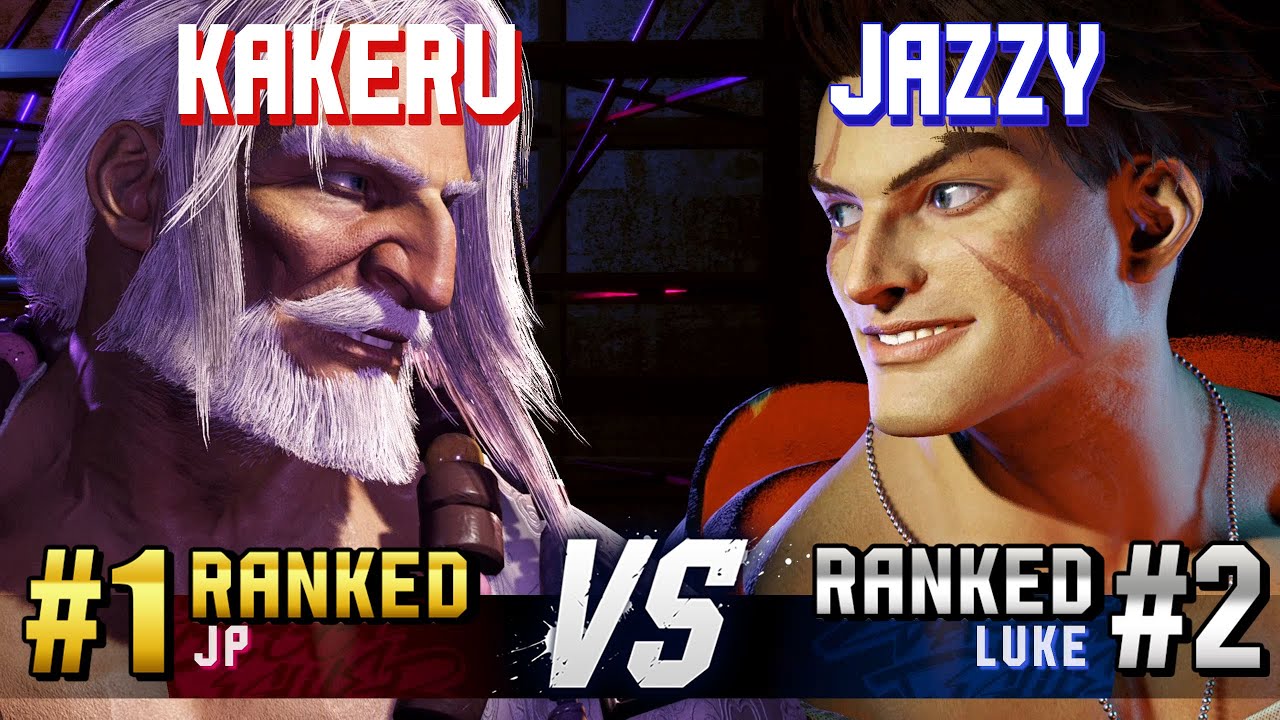 SF6 ▰ KAKERU (#1 Ranked JP) vs JAZZY (#2 Ranked Luke) ▰ High Level Gameplay
