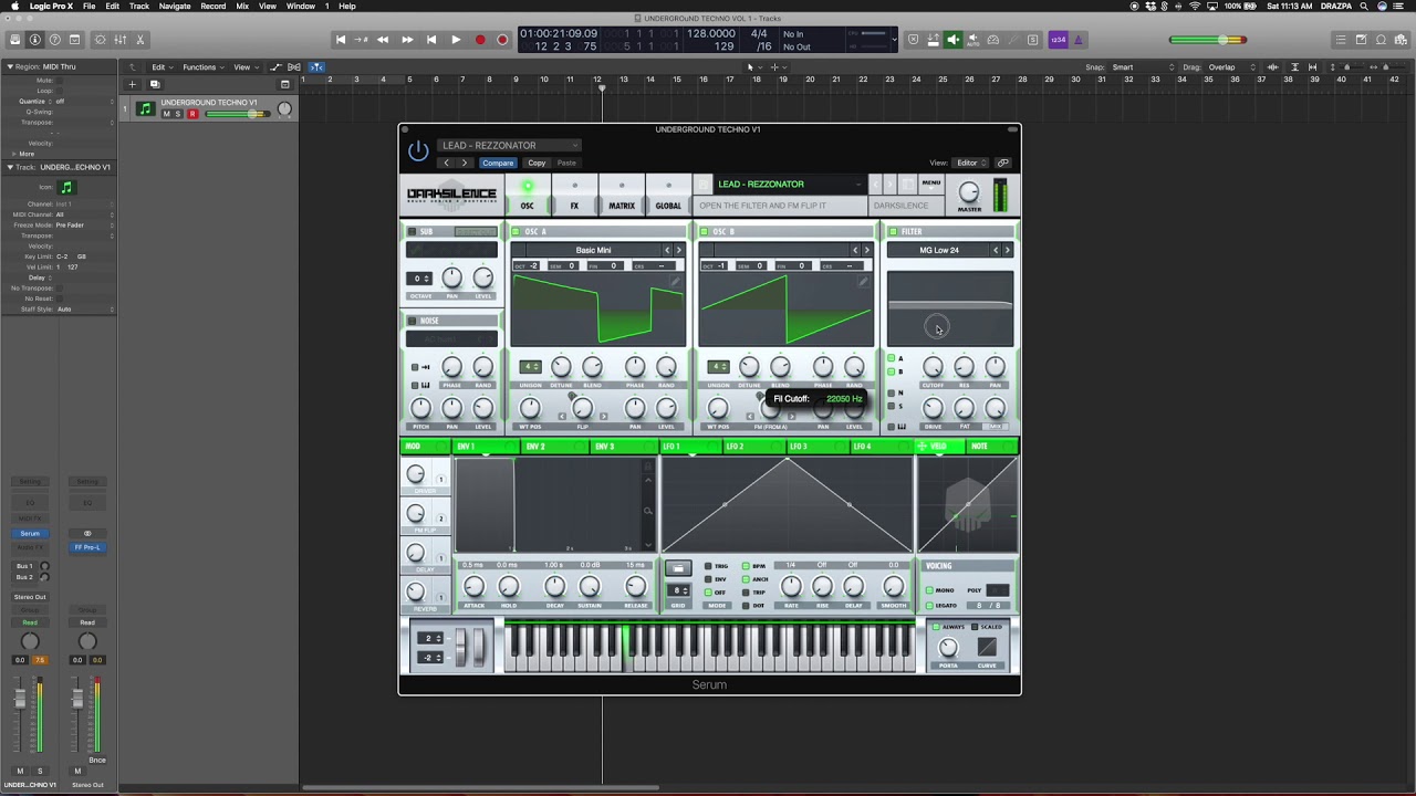 XFER SERUM SOUNDBANK   UNDERGROUND TECHNO VOLUME ONE LEADS PRESETS WALKTHROUGH