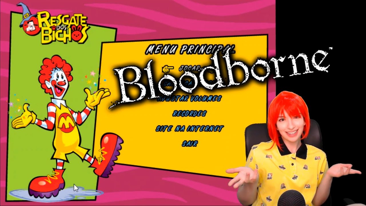 o jogo mais esperado da live - Ronald McDonald em O Resgate dos Bichos