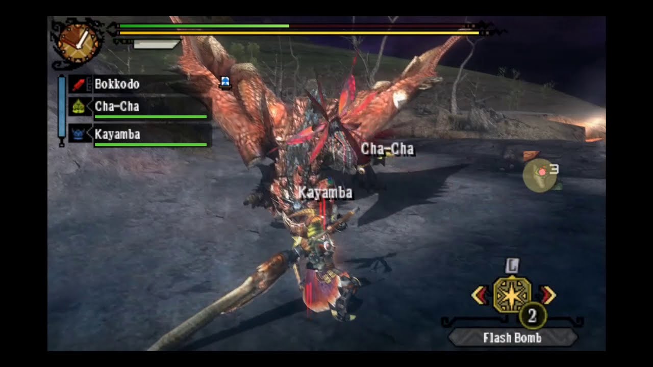 MH3U21 Rathalos + extra Rathian