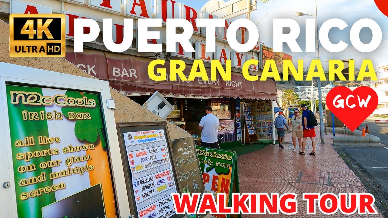 PUERTO RICO Gran Canaria 🔴 Marina Suites Hotel to the Beach