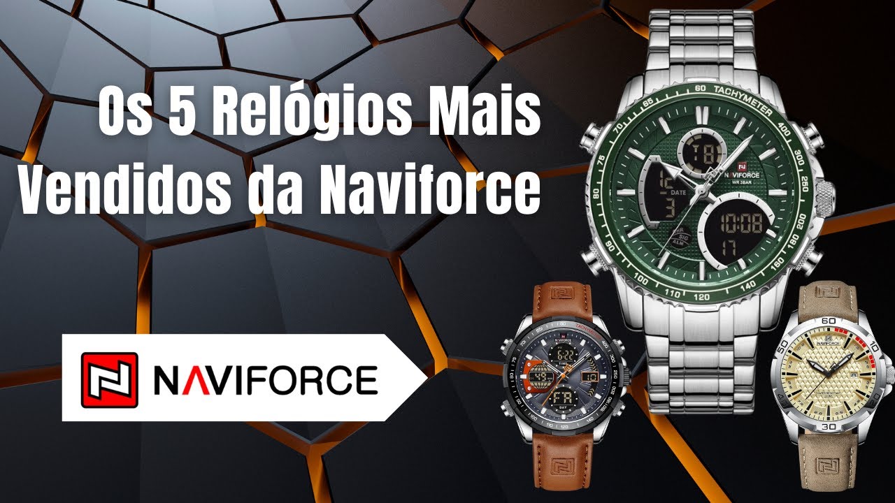 Os 5 Relógios Naviforce Mais Vendidos Que Você Precisa Conhecer