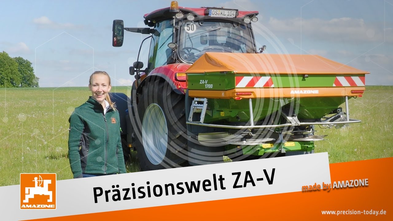 Pr&auml;zision HEUTE: Anbaustreuer ZA-V | AMAZONE