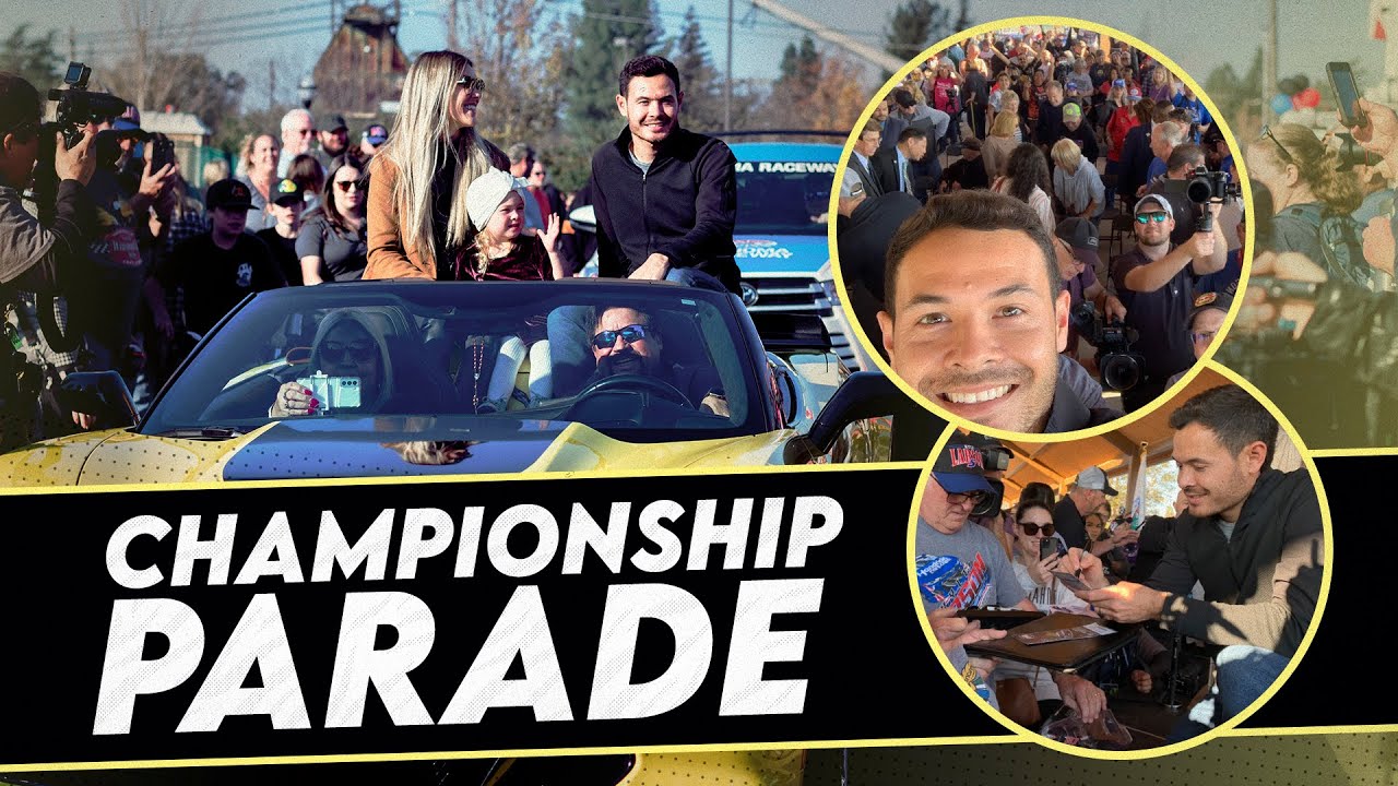 Kyle Larson's Championship Parade | Behind the Scenes