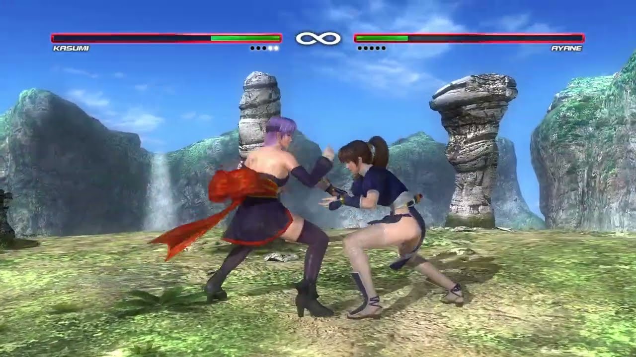 DEAD OR ALIVE 5 Last Round Kasumi vs Ayane