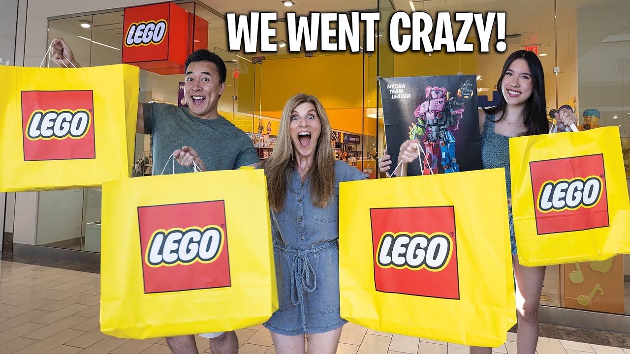HUGE LEGO HAUL!!! Buying Everything in the LEGO Store! One Piece, Transformers, Fortnite, and more!