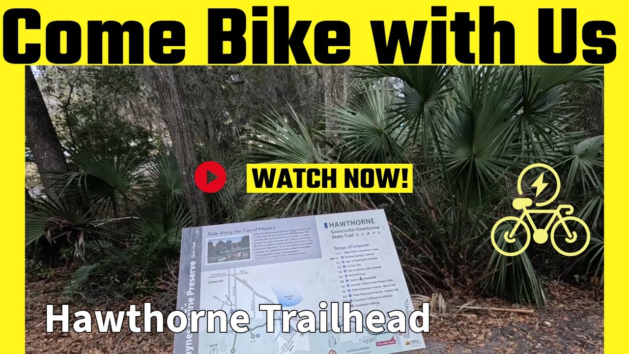 Hawthorne Trailhead - Gainesville, Florida - Bike Ride