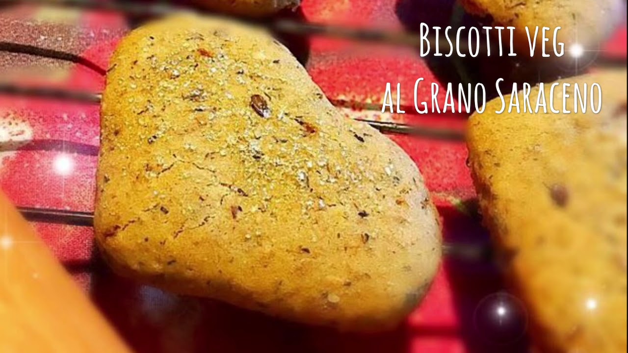 Biscotti veg al Grano Saraceno senza uova, burro e latte, facili, veloci e squisiti❣️