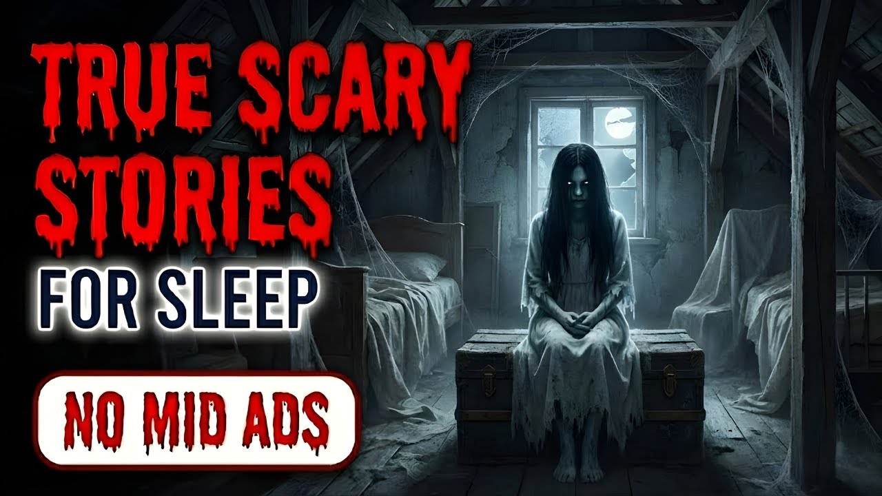 🛑 NO MID ADS 🛑 3+ HOURS of TRUE Scary Stories for Sleep | Gentle Rain | Black Screen | Vol.70