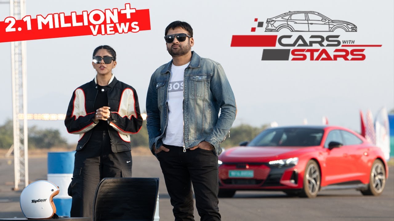 Mrunal Thakur drifted & drag raced | Cars with Stars | Episode 2