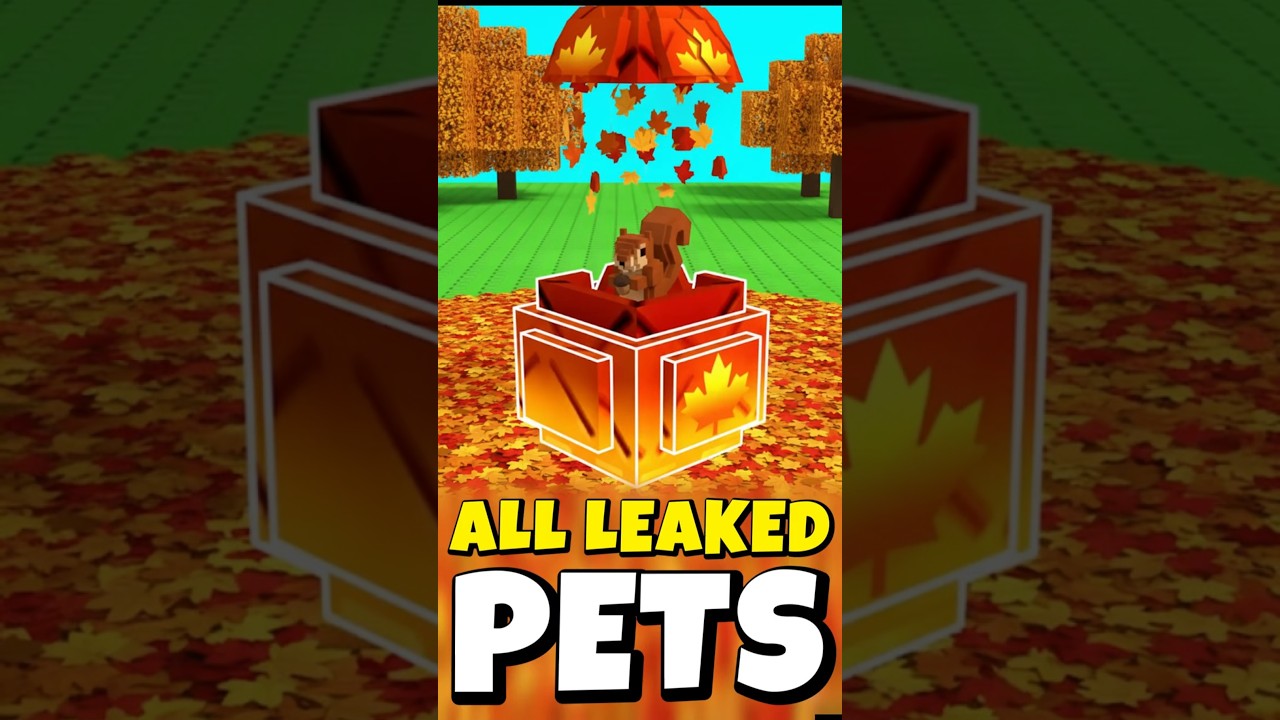 FULLY LEAKED PETS in FALL MARKET UPDATE Grow A Garden Roblox #roblox #growagarden #growagardenshorts
