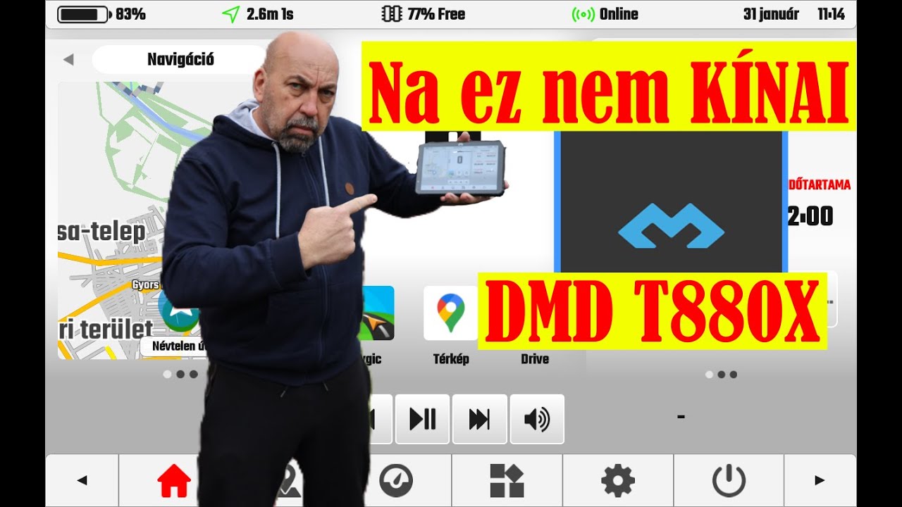 Na ez nem KÍNAI.  DMDT880X
