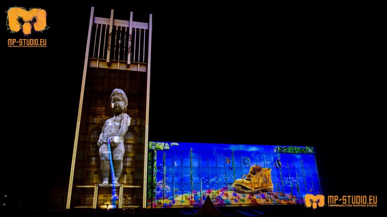 Gabrovo, my Lil&rsquo;Brussels - 3D Projection Mapping show by MP-STUDIO