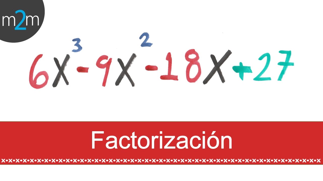Factorización por agrupación *