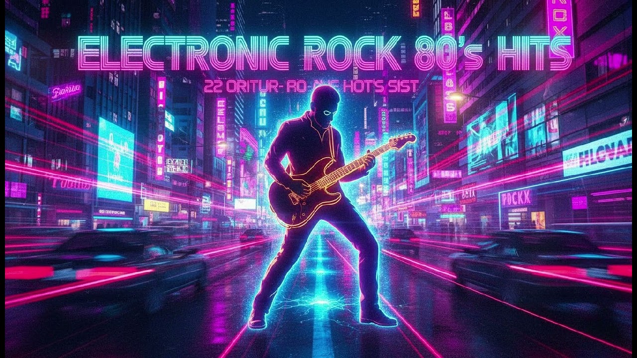Electronic Rock 80s ⚡ Synth Bass | Retro Energy Track